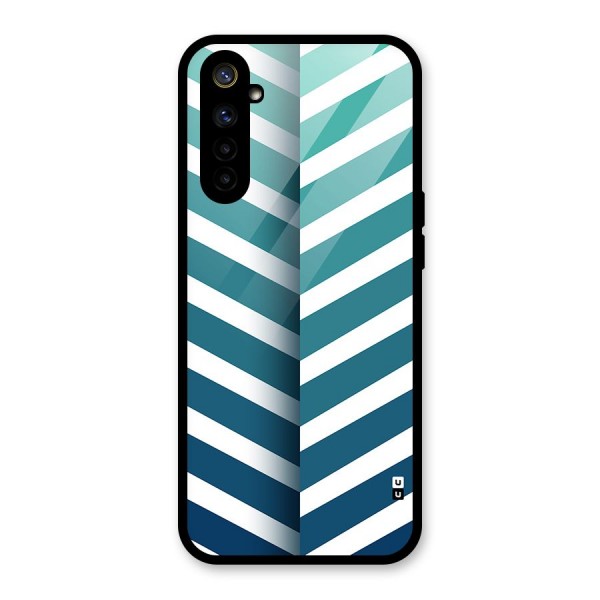 Awesome Angular Stripes Glass Back Case for Realme 6