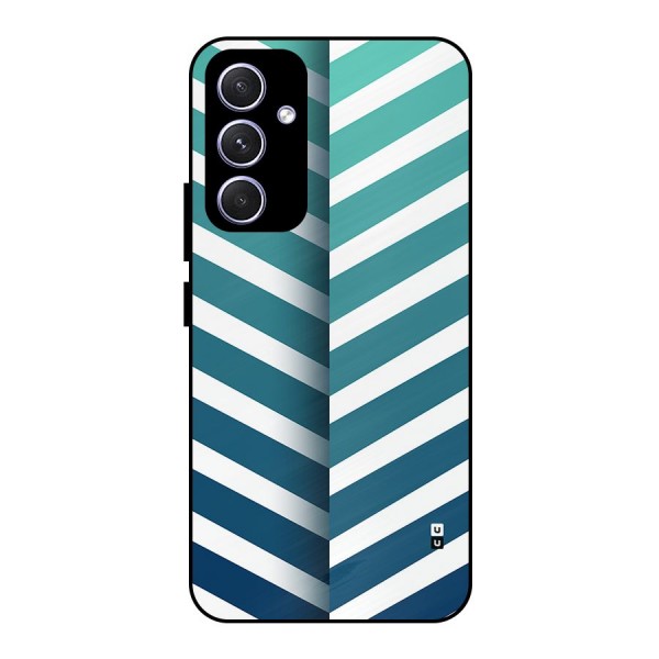 Awesome Angular Stripes Metal Back Case for Galaxy A54