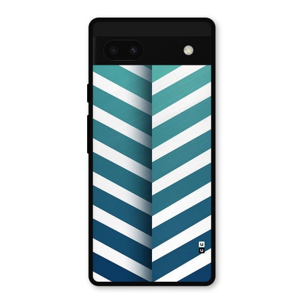 Awesome Angular Stripes Metal Back Case for Google Pixel 6a