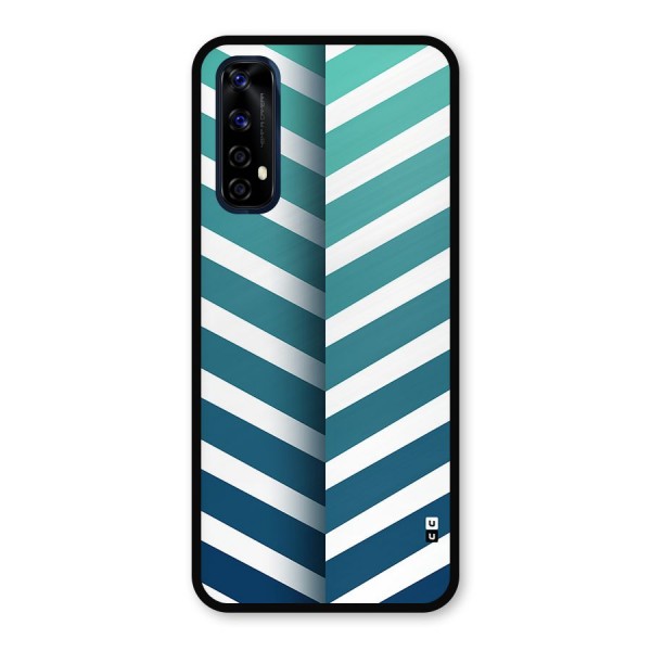 Awesome Angular Stripes Metal Back Case for Realme 7