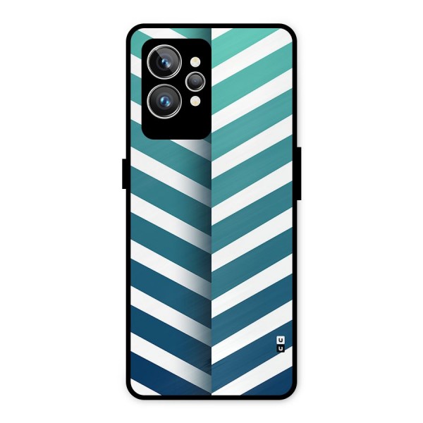 Awesome Angular Stripes Metal Back Case for Realme GT2 Pro