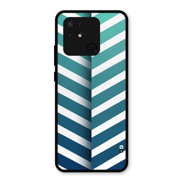 Awesome Angular Stripes Metal Back Case for Redmi 10