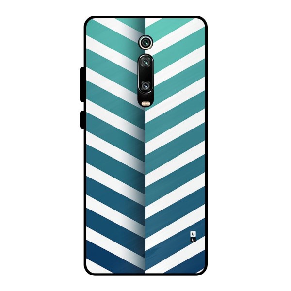 Awesome Angular Stripes Metal Back Case for Redmi K20