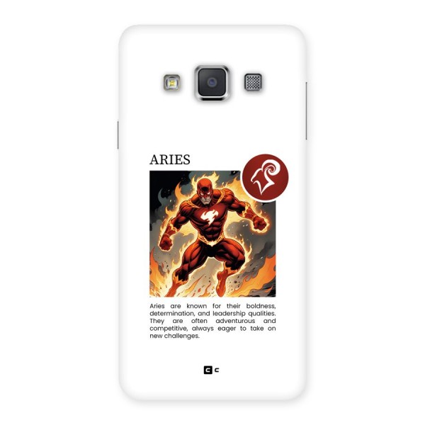 Awesome Aries Back Case for Galaxy A3