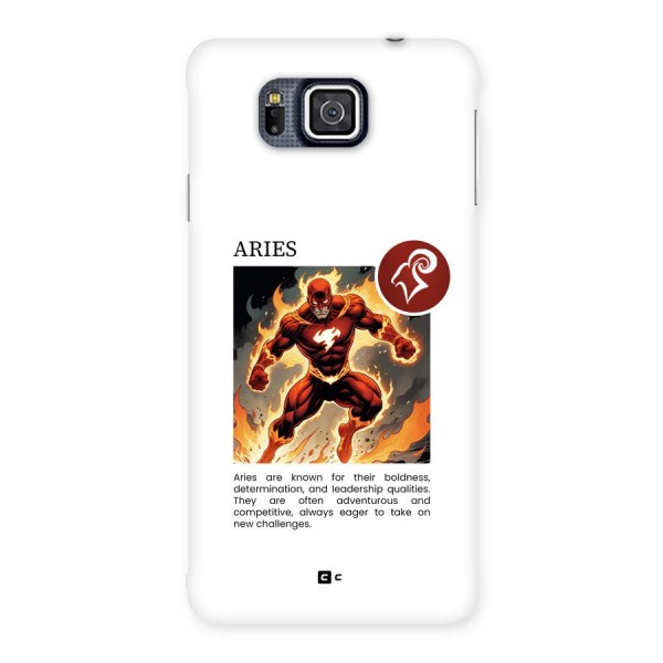 Awesome Aries Back Case for Galaxy Alpha