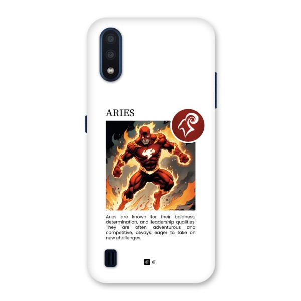 Awesome Aries Back Case for Galaxy M01