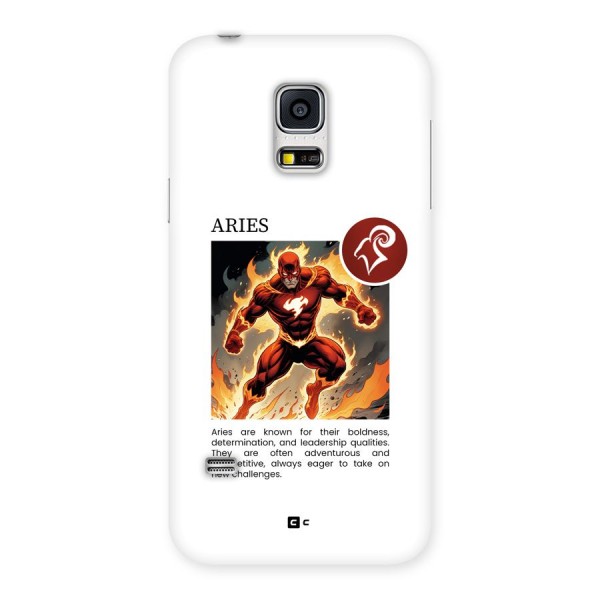 Awesome Aries Back Case for Galaxy S5 Mini