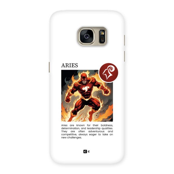 Awesome Aries Back Case for Galaxy S7