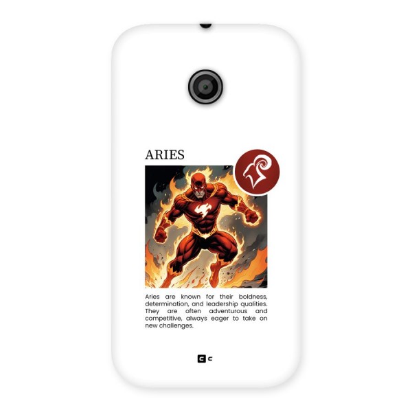 Awesome Aries Back Case for Moto E