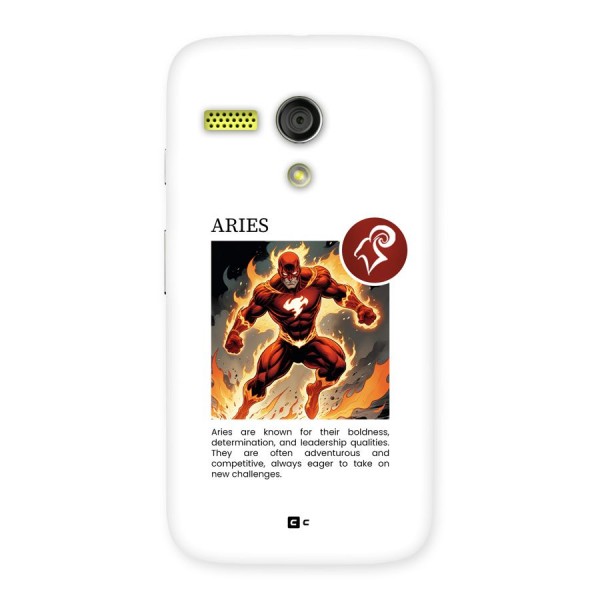 Awesome Aries Back Case for Moto G