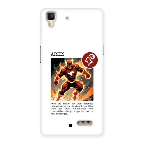 Awesome Aries Back Case for Oppo R7