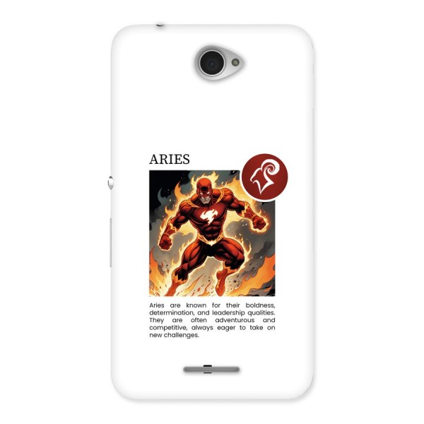 Awesome Aries Back Case for Xperia E4