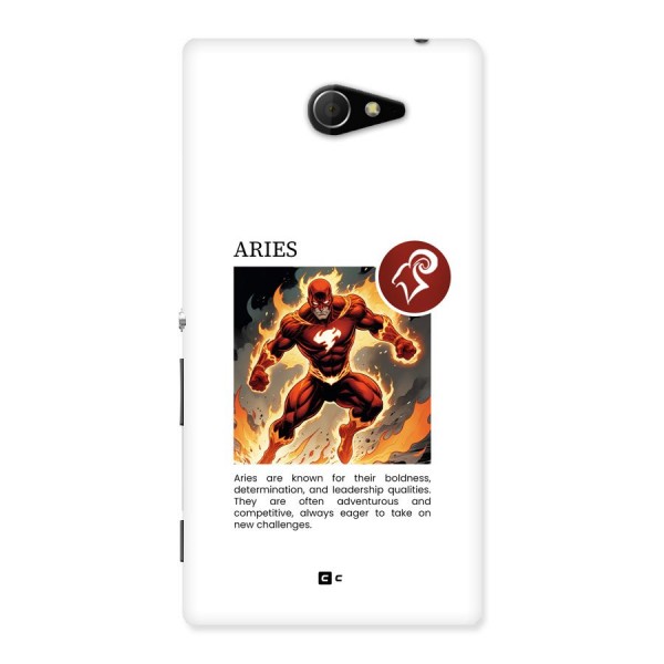 Awesome Aries Back Case for Xperia M2