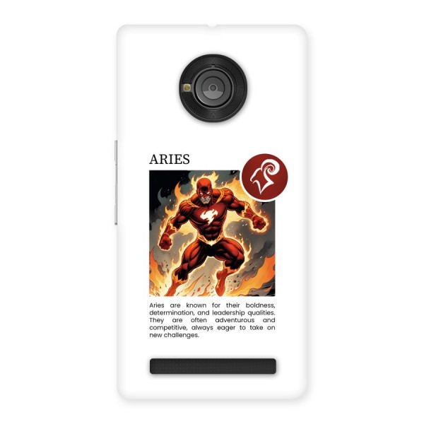 Awesome Aries Back Case for Yuphoria