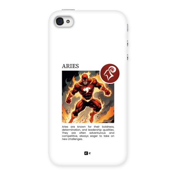 Awesome Aries Back Case for iPhone 4 4s