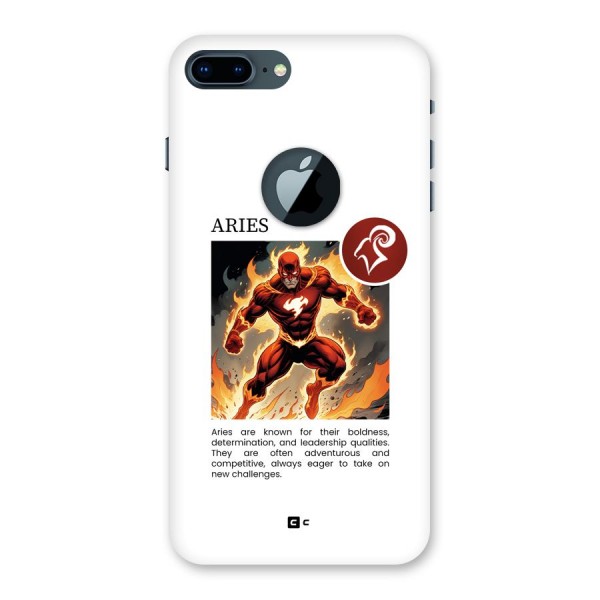 Awesome Aries Back Case for iPhone 7 Plus Logo Cut