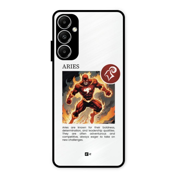 Awesome Aries Metal Back Case for Galaxy A05s