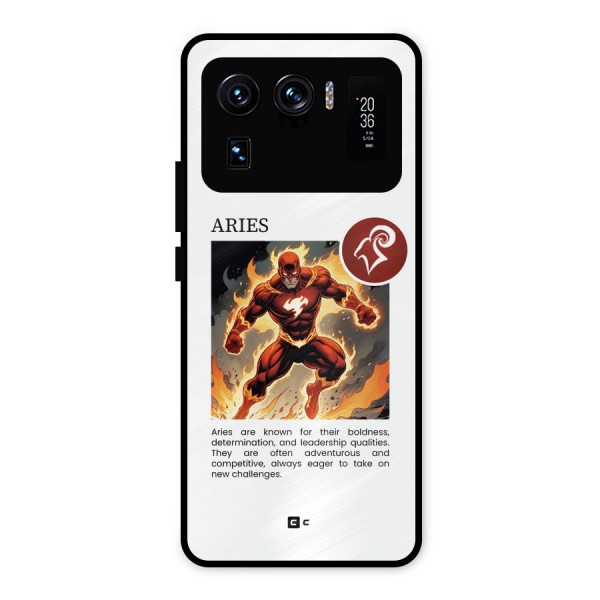 Awesome Aries Metal Back Case for Mi 11 Ultra