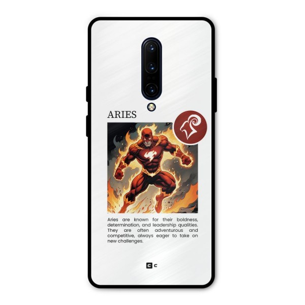 Awesome Aries Metal Back Case for OnePlus 7 Pro