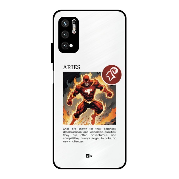 Awesome Aries Metal Back Case for Poco M3 Pro 5G