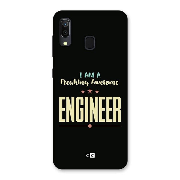 Awesome Engineer Back Case for Galaxy A20