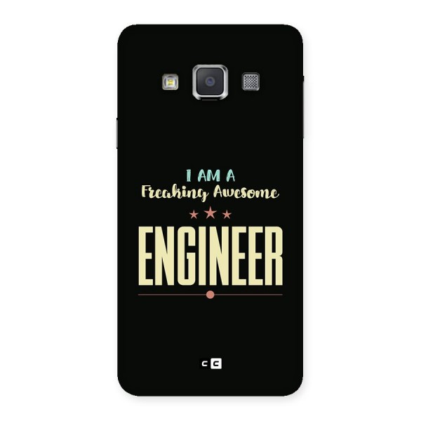 Awesome Engineer Back Case for Galaxy A3