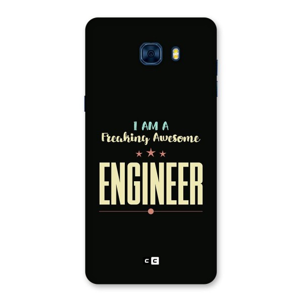 Awesome Engineer Back Case for Galaxy C7 Pro