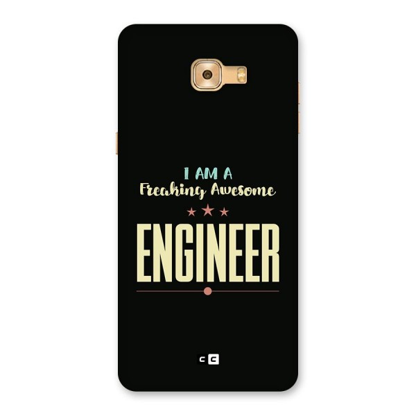 Awesome Engineer Back Case for Galaxy C9 Pro