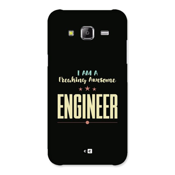 Awesome Engineer Back Case for Galaxy J5