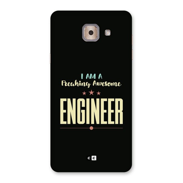 Awesome Engineer Back Case for Galaxy J7 Max