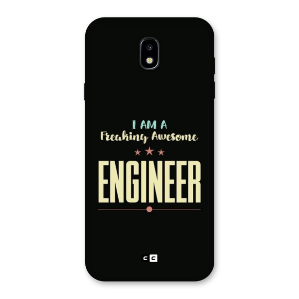 Awesome Engineer Back Case for Galaxy J7 Pro