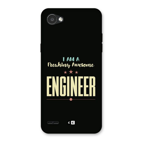 Awesome Engineer Back Case for LG Q6