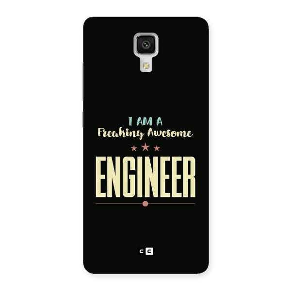 Awesome Engineer Back Case for Mi4