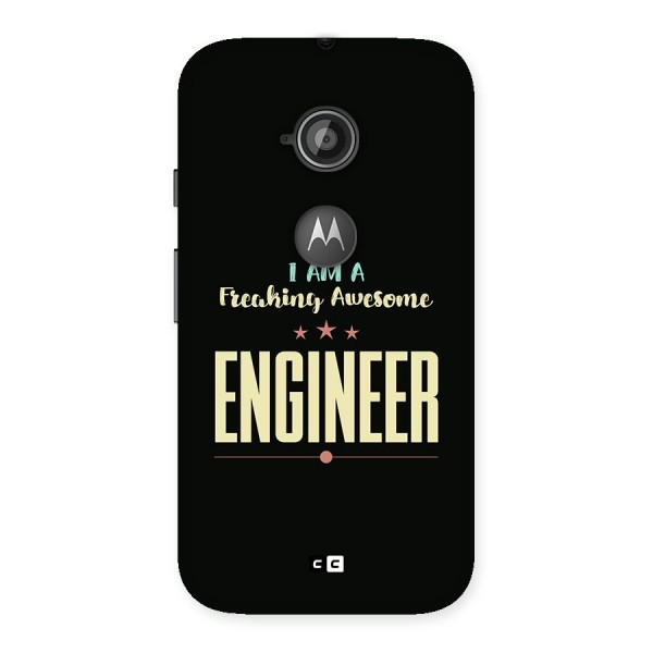 Awesome Engineer Back Case for Moto E 2nd Gen