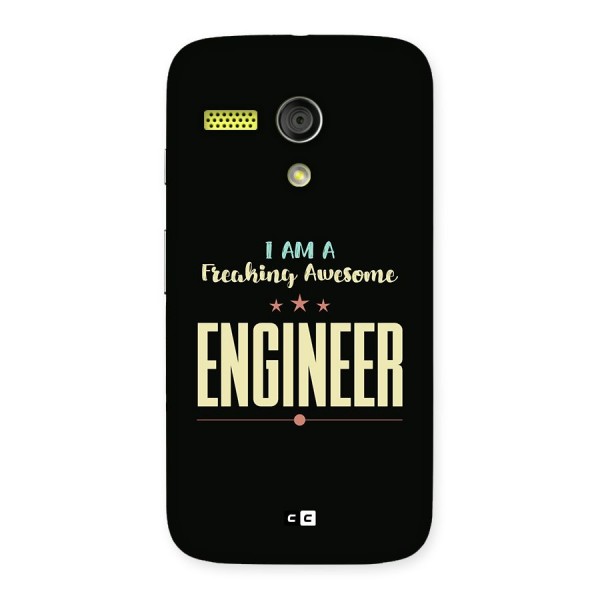 Awesome Engineer Back Case for Moto G