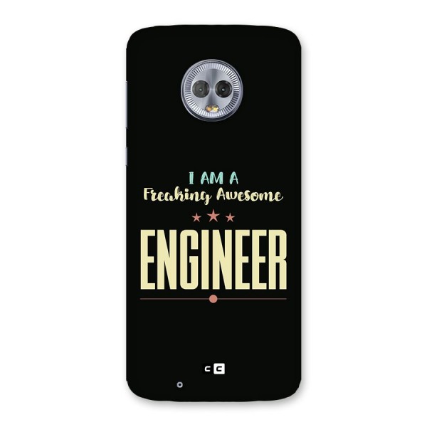 Awesome Engineer Back Case for Moto G6