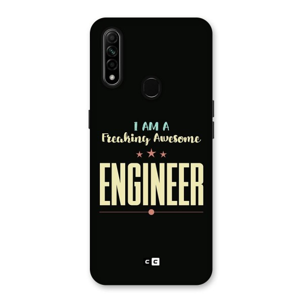 Awesome Engineer Back Case for Oppo A31