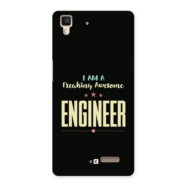 Awesome Engineer Back Case for Oppo R7