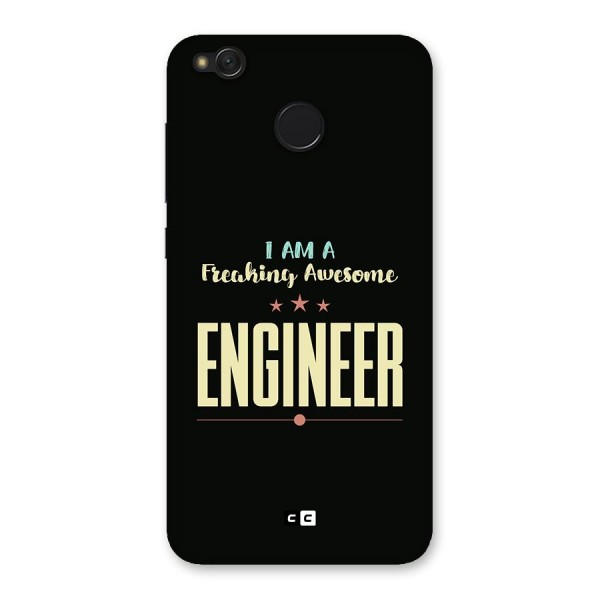 Awesome Engineer Back Case for Redmi 4