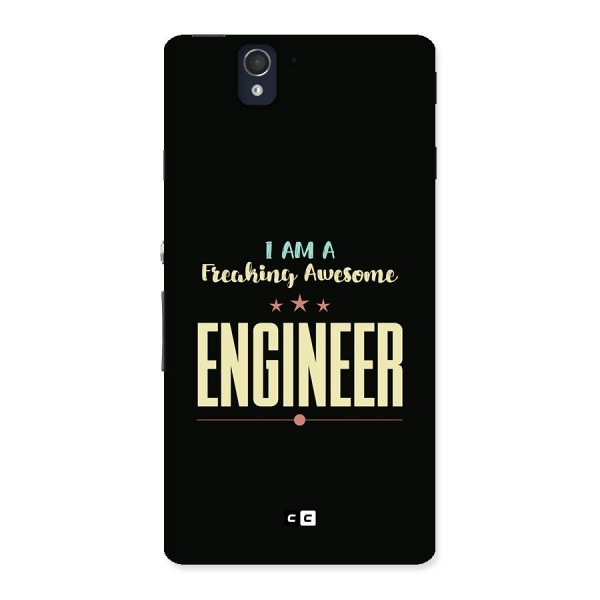 Awesome Engineer Back Case for Xperia Z