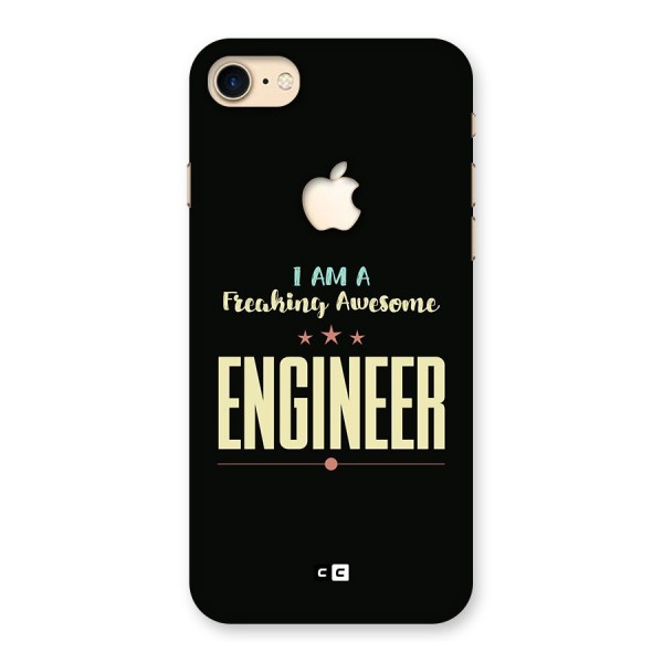 Awesome Engineer Back Case for iPhone 7 Apple Cut