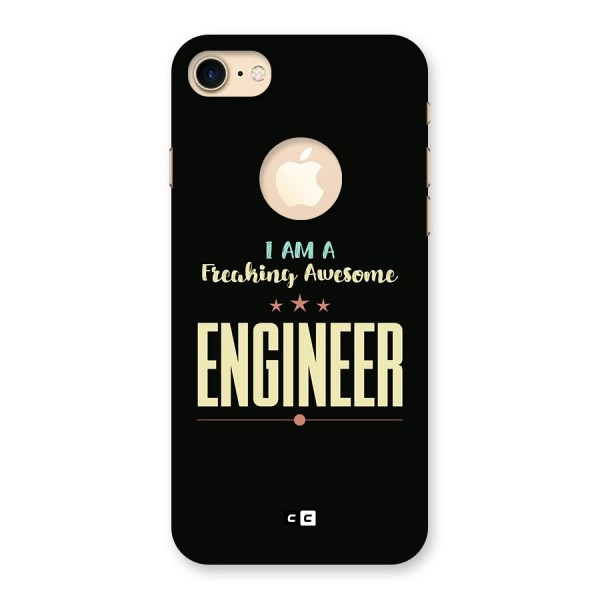 Awesome Engineer Back Case for iPhone 8 Logo Cut