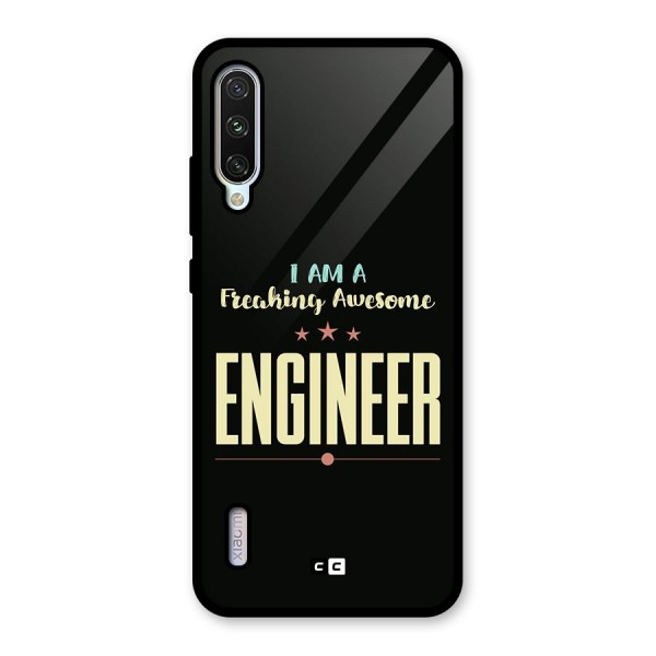 Awesome Engineer Glass Back Case for Mi A3