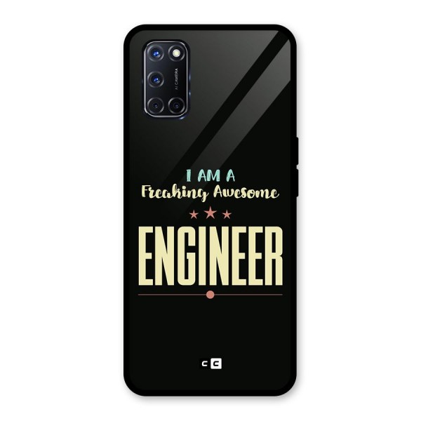 Awesome Engineer Glass Back Case for Oppo A52