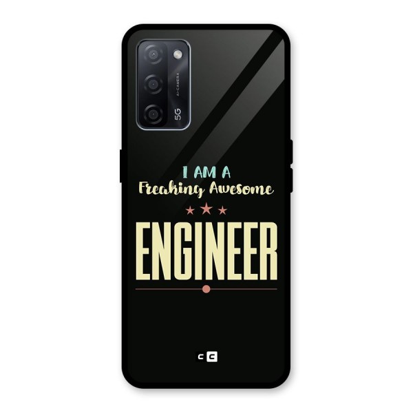 Awesome Engineer Glass Back Case for Oppo A53s 5G