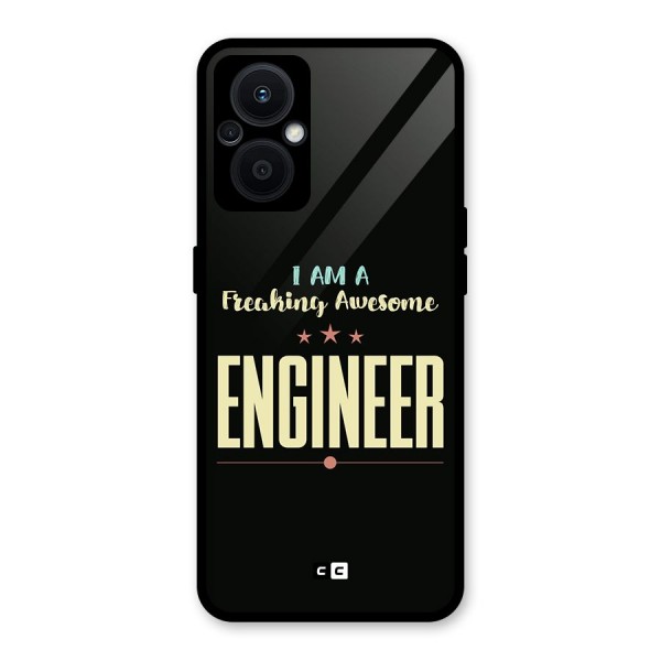 Awesome Engineer Glass Back Case for Oppo F21s Pro 5G