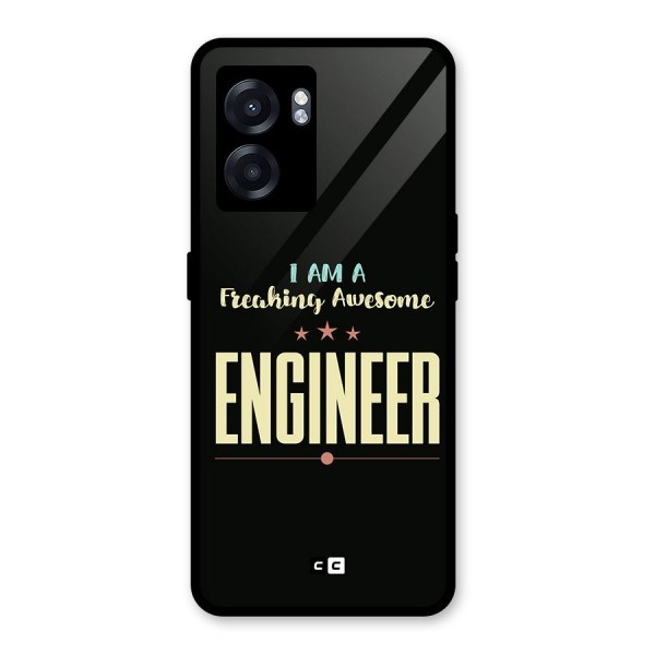 Awesome Engineer Glass Back Case for Oppo K10 (5G)