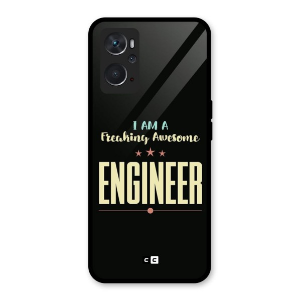 Awesome Engineer Glass Back Case for Oppo K10 4G