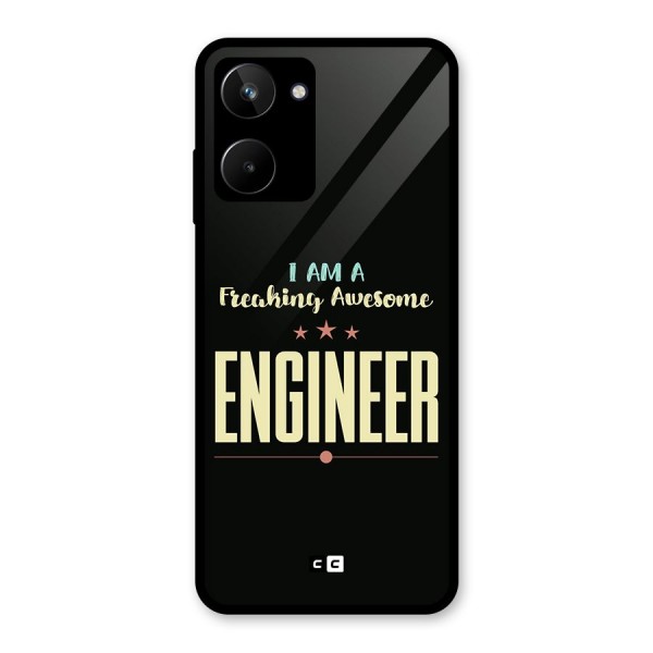 Awesome Engineer Glass Back Case for Realme 10