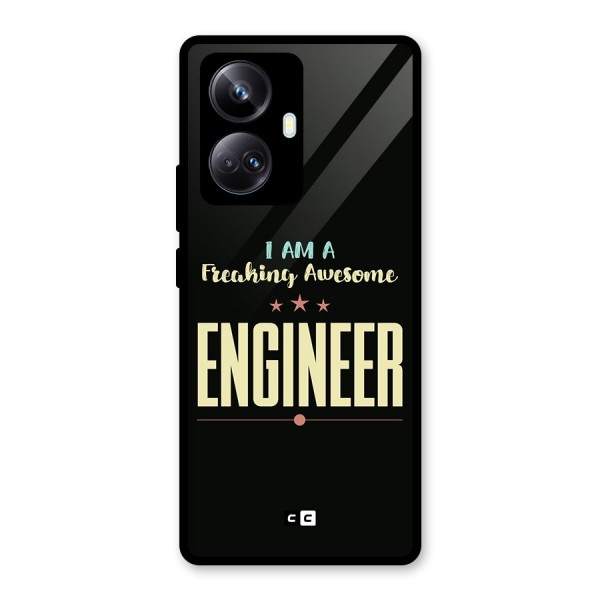 Awesome Engineer Glass Back Case for Realme 10 Pro Plus